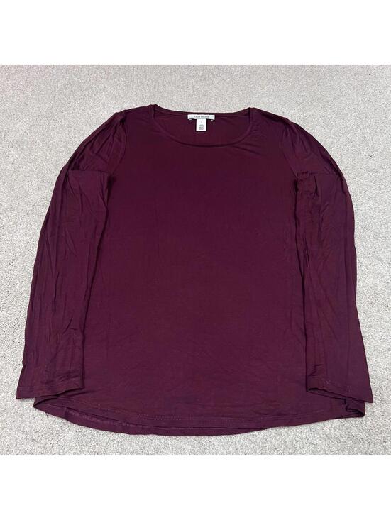 White House Black Market Tops - White House Black Market Blouse Women’s Red Long Sleeve Size Small